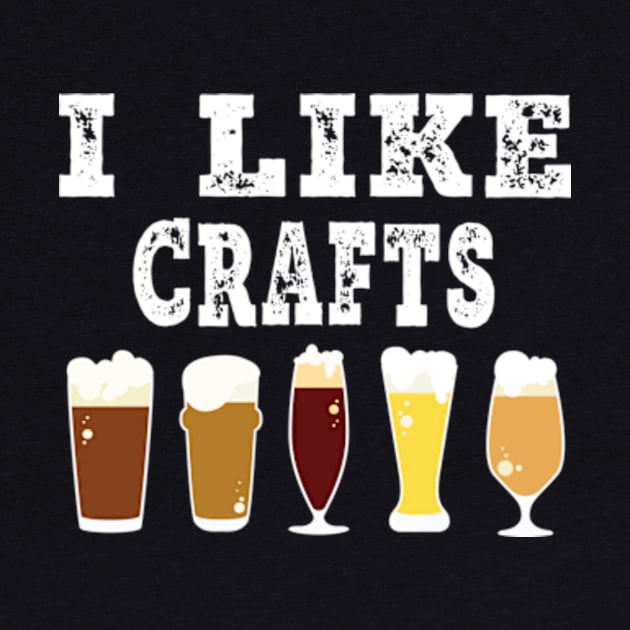 I like crafts funny vintage brewer craft beer lover by AstridLdenOs